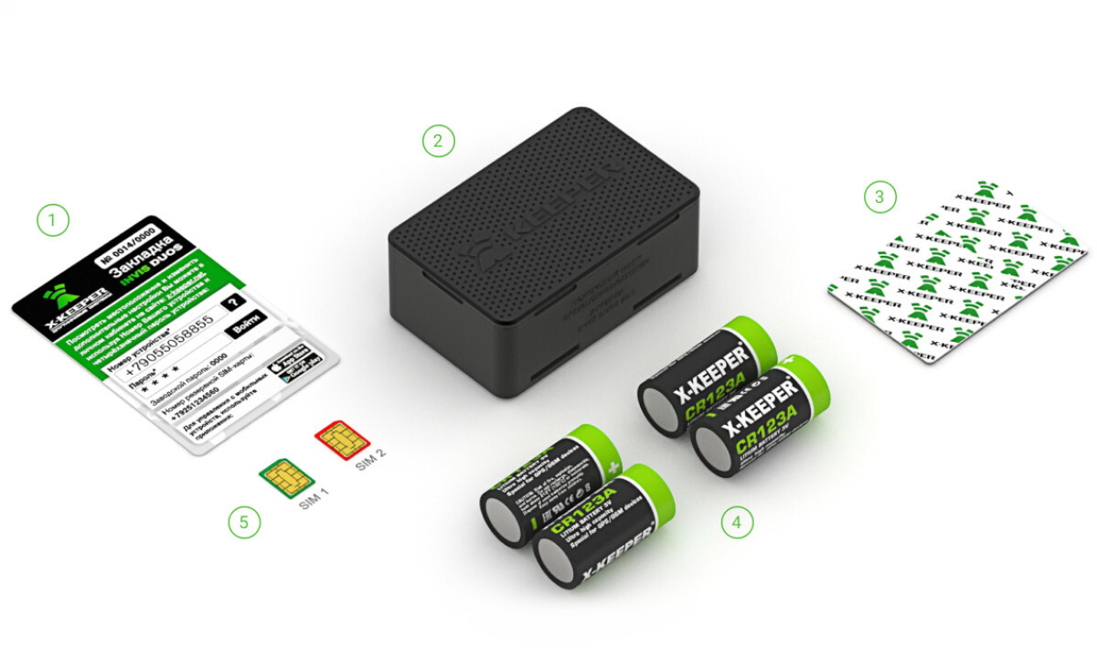 X-Keeper Invis DUOS 3D L<br>